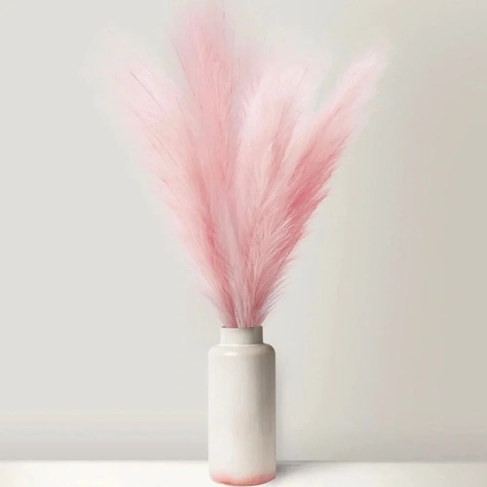 3 Pack Bundle | Pink Off ADJUSTABLE Artificial Large Faux PAMPAS